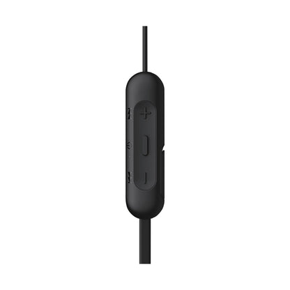 Sony WI-C200 (Black) Wireless Earphones with magnetic housing and matte finish
