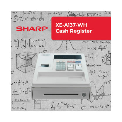 Sharp XE-A137-WH Cash register
