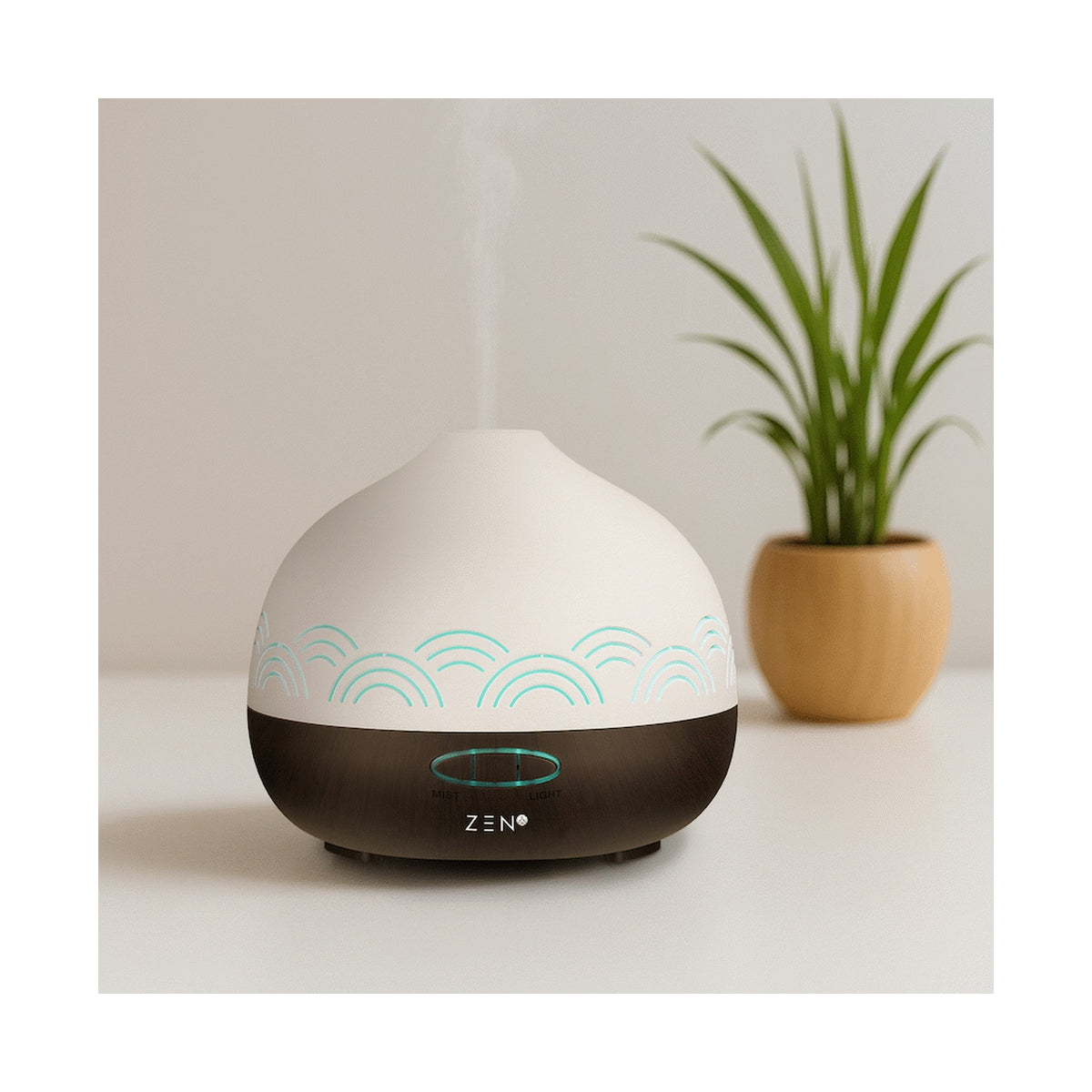 Zen Iridian Diffuser - Dark Wood