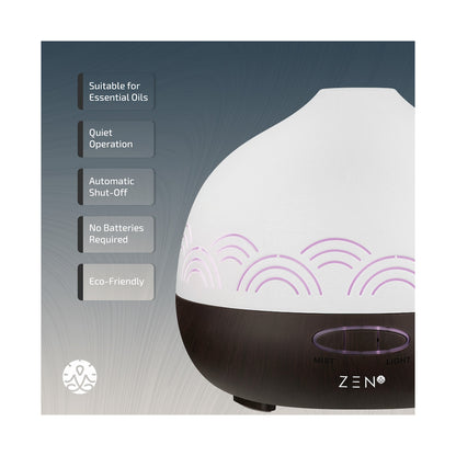 Zen Iridian Diffuser - Dark Wood