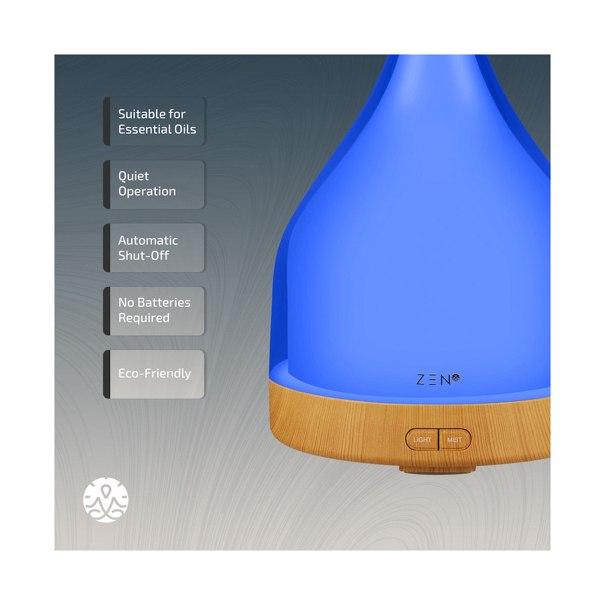 Zen Solace Diffuser - Light Wood