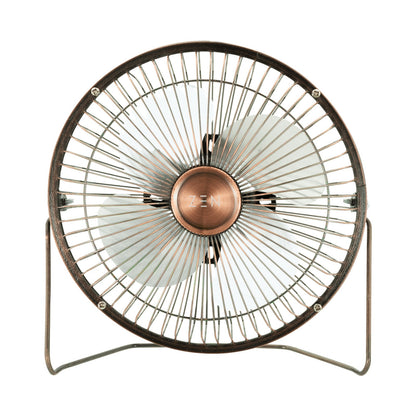 Zen Cool Series 6in Desk Fan - Copper