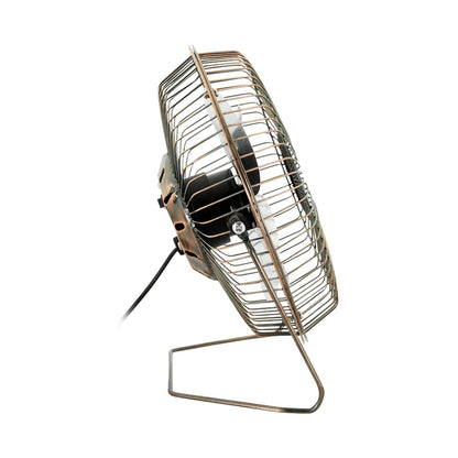 Zen Cool Series 6in Desk Fan - Copper