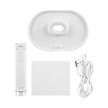 ZEN Selene Series Detachable Trifold Makeup Mirror - White