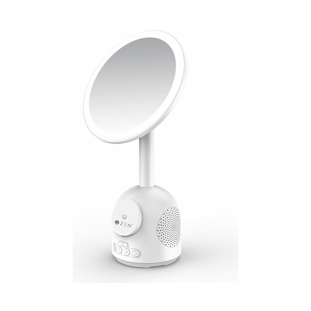 ZEN Unify Series Wireless Phone Charger with Bluetooth Speaker - White