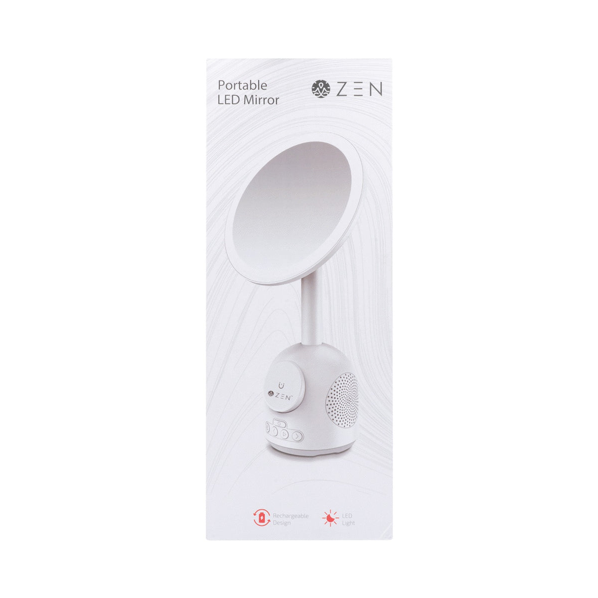 ZEN Unify Series Wireless Phone Charger with Bluetooth Speaker - White
