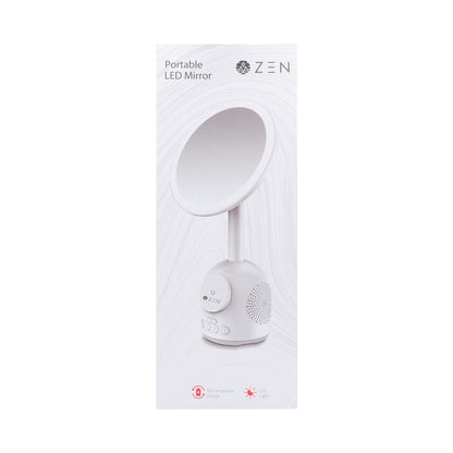ZEN Unify Series Wireless Phone Charger with Bluetooth Speaker - White
