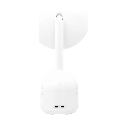 ZEN Unify Series Wireless Phone Charger with Bluetooth Speaker - White