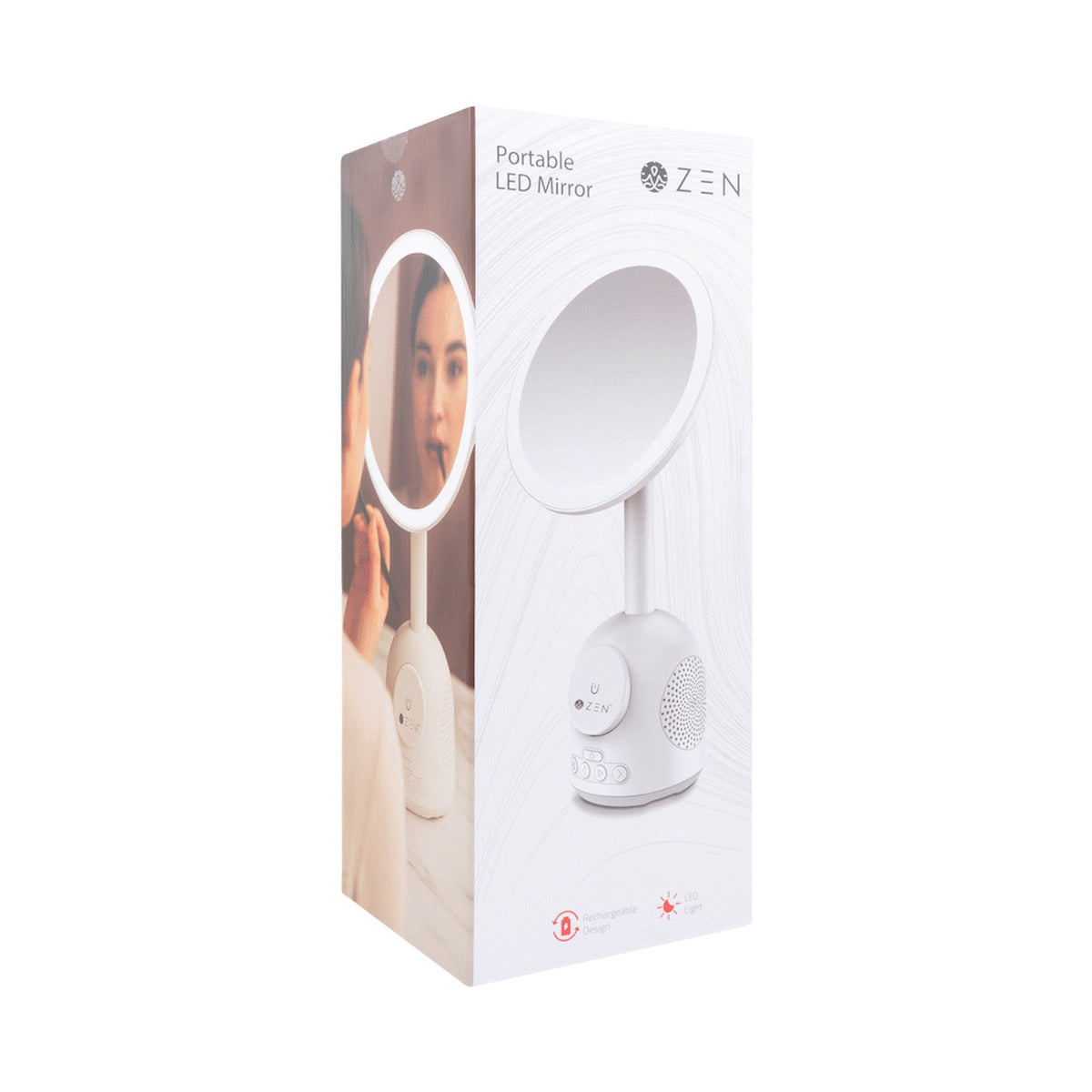 ZEN Unify Series Wireless Phone Charger with Bluetooth Speaker - White