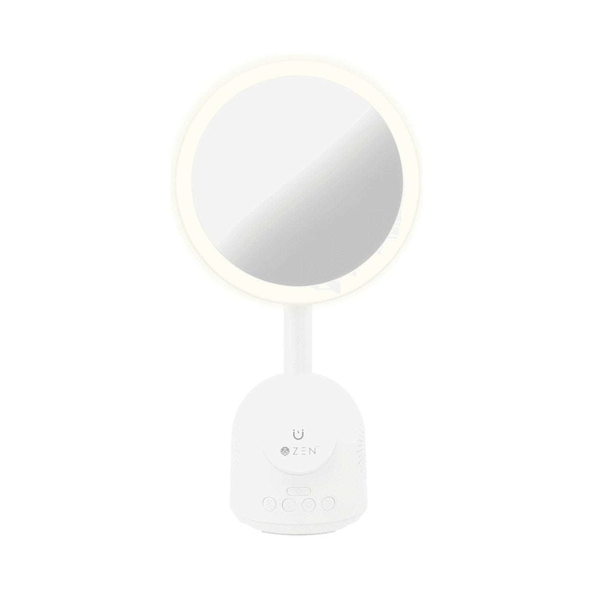 ZEN Unify Series Wireless Phone Charger with Bluetooth Speaker - White