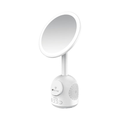 ZEN Unify Series Wireless Phone Charger with Bluetooth Speaker - White