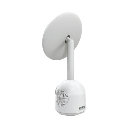 ZEN Unify Series Wireless Phone Charger with Bluetooth Speaker - White