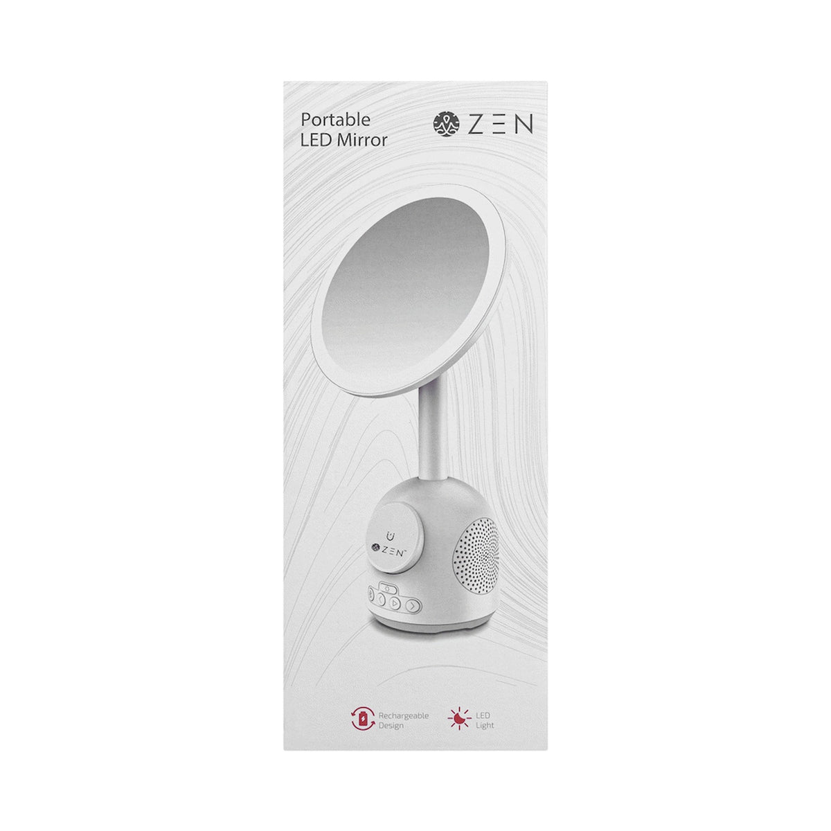 ZEN Unify Series Wireless Phone Charger with Bluetooth Speaker - White