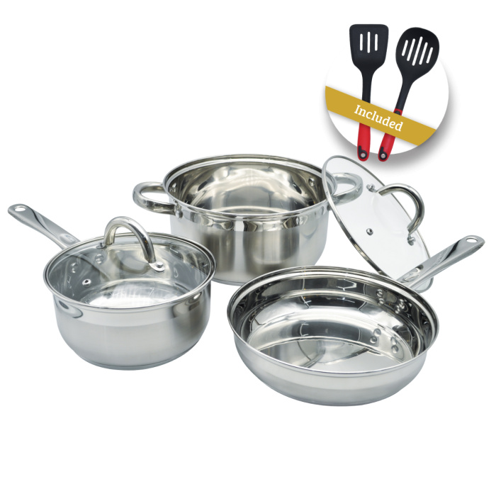 Sscs007 Snappy Chef 7pc Supreme Cookware Set.png